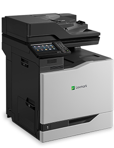 Product photography of printer - turned 3/4 to the right